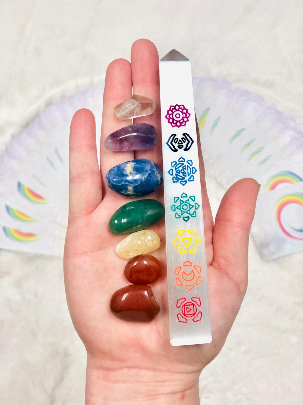 7 Stone Chakra Set