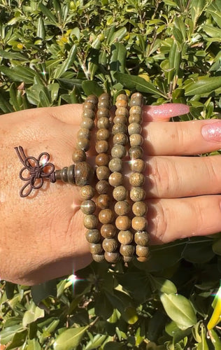 Green Tibetan Sandalwood Bracelet