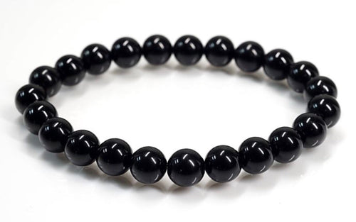 Black Tourmaline Bracelet for Protection and Shielding from Negative Energy