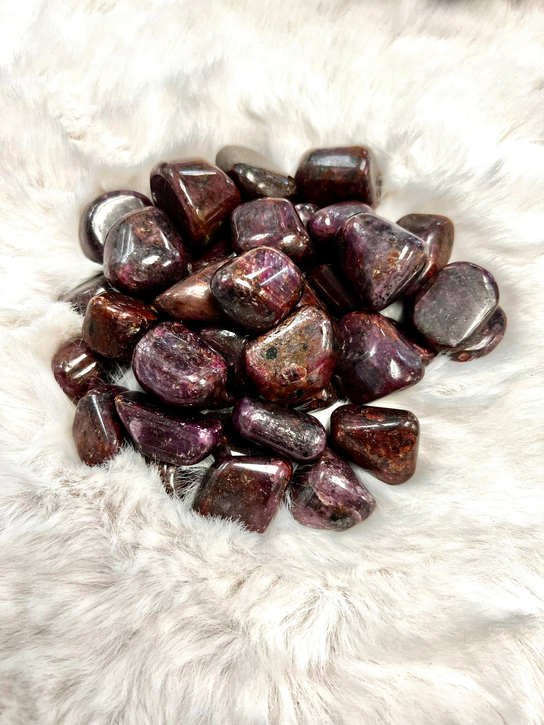 Ruby Tumbled Stone- Grade AAA