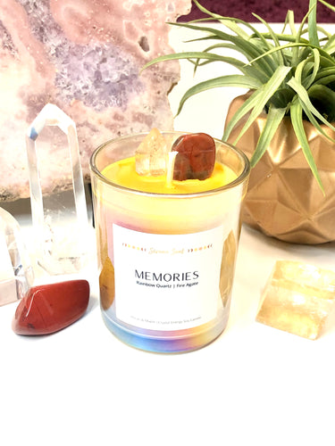 MEMORIES Crystal Energy Candle